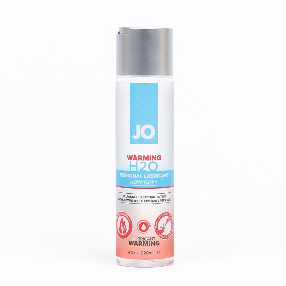 JO H2O WARMING WATER-BASED LUBRICANT 4 OZ.