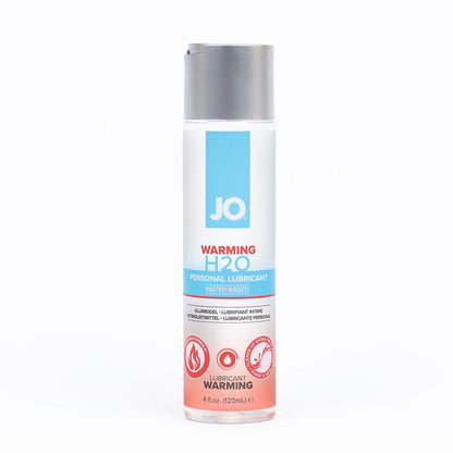 JO H2O WARMING WATER-BASED LUBRICANT 4 OZ.