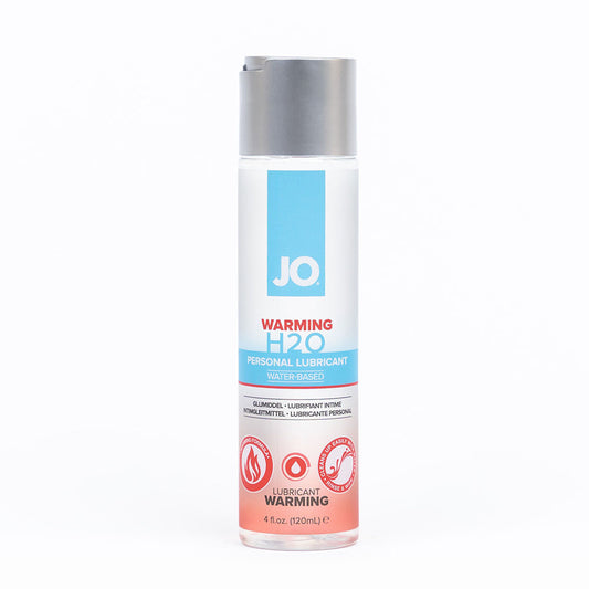 JO H2O WARMING WATER-BASED LUBRICANT 4 OZ.