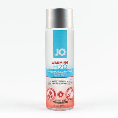 SYSTEM JO - JO H2O WARMING WATER-BASED LUBRICANT 8 OZ.