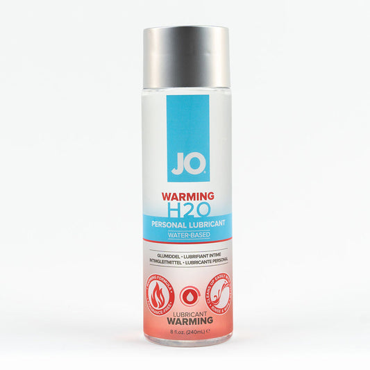 SYSTEM JO - LUBRICANTE ÍNTIMO CON EFECTO CALOR A BASE DE AGUA JO H2O 8 OZ.