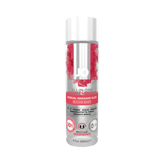 SYSTEM JO - JO LUBRICANTE ÍNTIMO DE MASAJE EFECTO CALOR TODO EN UNO 4 OZ.