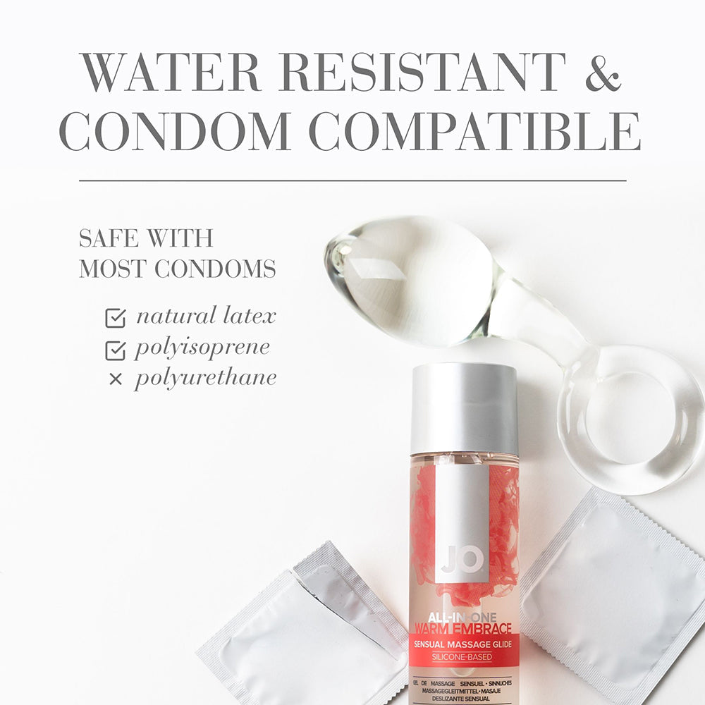 SYSTEM JO - JO ALL-IN-ONE SENSUAL MASSAGE GLIDE WARMING 4 OZ.