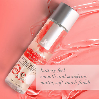 SYSTEM JO - JO ALL-IN-ONE SENSUAL MASSAGE GLIDE WARMING 4 OZ.