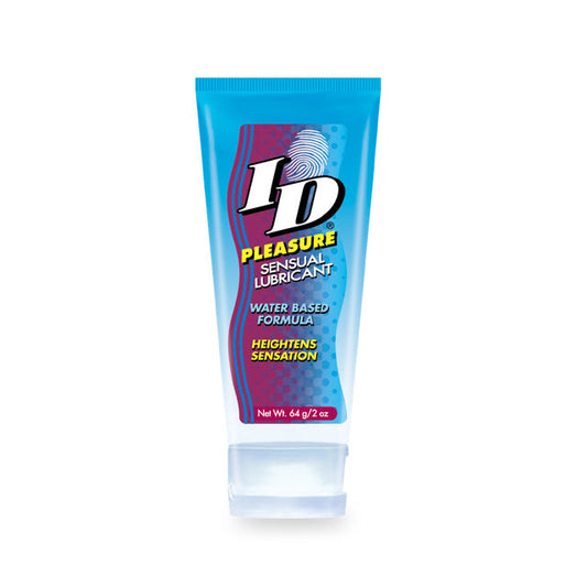 ID PLEASURE - LUBRICANTE A BASE DE AGUA SENSACIÓN DE HORMIGUEO TUBO DE VIAJE 60 ML