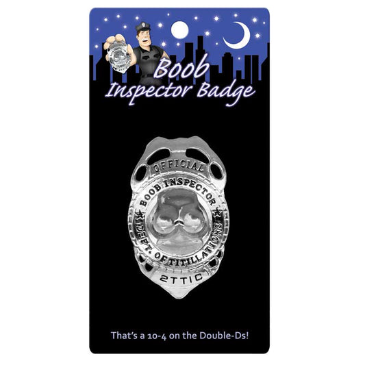 OFFICIAL BOOB INSPECTOR BADGE