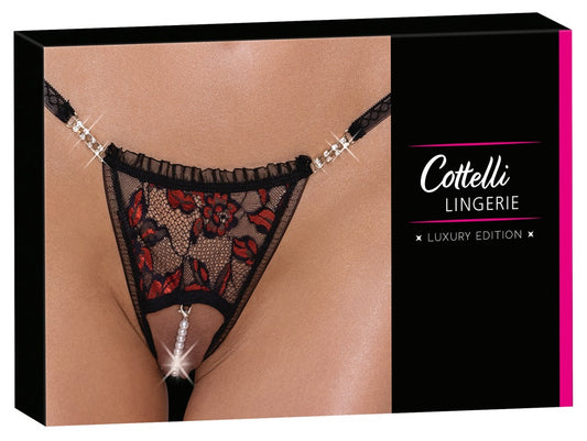 COTTELLI LINGERIE - CROTCHLESS STRING
