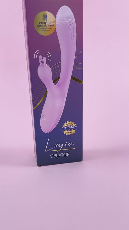 CAMTOYZ - MAJESTIC LEYLA SOFT POSABLE RABBIT VIBRATOR