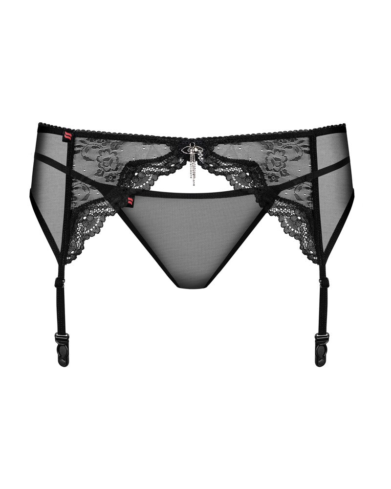 OBSESSIVE - CHARMS GARTER BELT & THONG