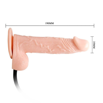 DEBRA - INFLATABLE DILDO 7,5" FLESH