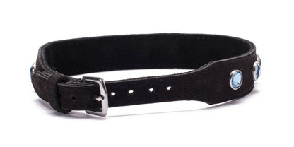 OUTLET - CRYSTAL COLLAR LIGHT BLUE