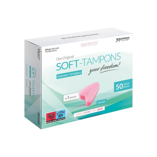 JOYDIVISION - SOFT-TAMPONS NORMAL (NORMAL), 50ER SCHACHTEL (BOX OF 50)