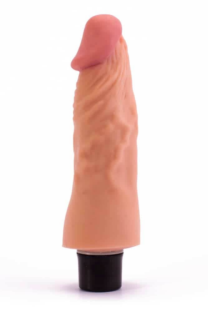 LOVETOY - 7" REAL SOFTEE VIBRATING DILDO  1