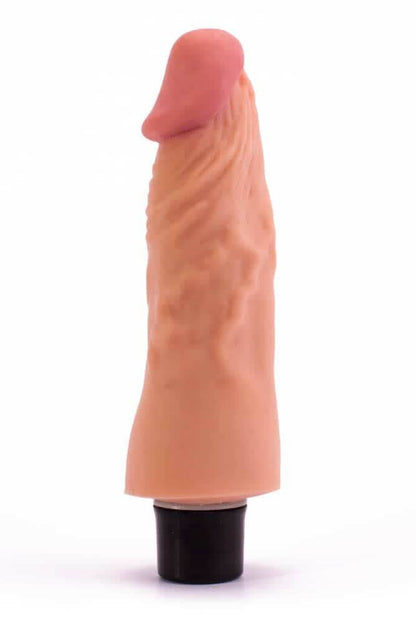 LOVETOY - 7" REAL SOFTEE VIBRATING DILDO  1