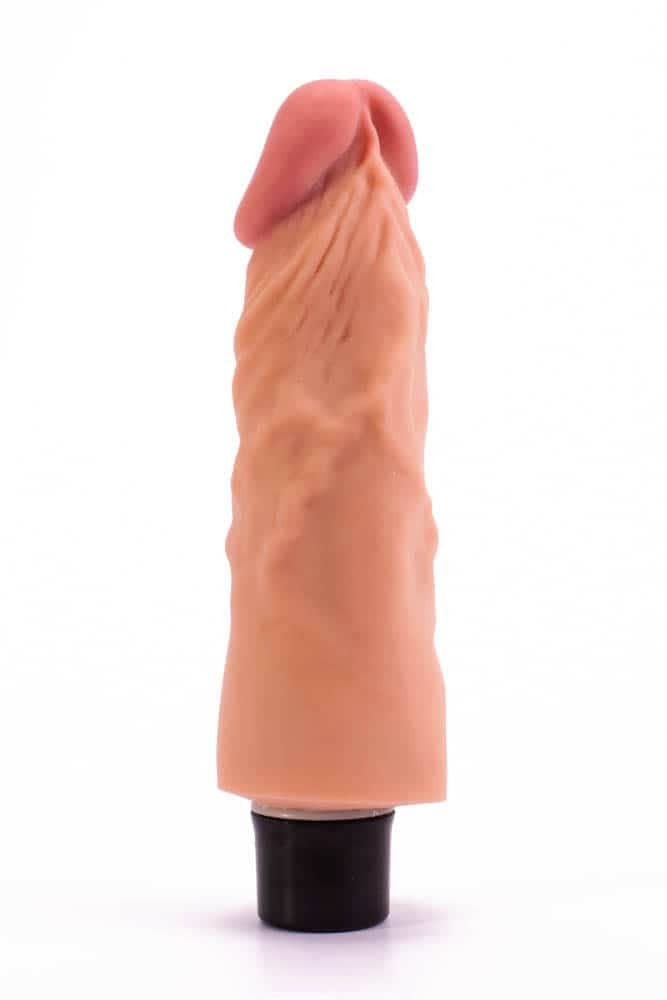 LOVETOY - 7" REAL SOFTEE VIBRATING DILDO  1