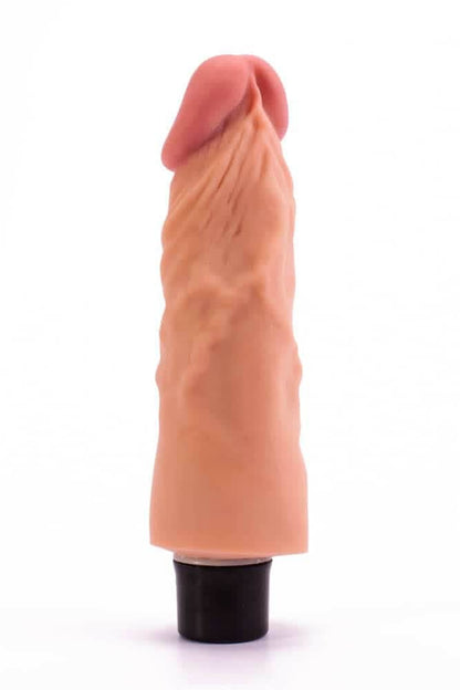 LOVETOY - 7" REAL SOFTEE VIBRATING DILDO  1