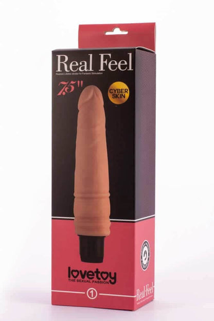 LOVETOY - 7.5" REAL FEEL CYBERSKIN VIBRATOR