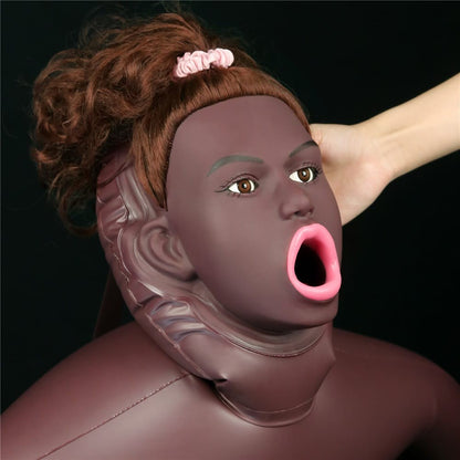LOVETOY - COWGIRL STYLE LOVE DOLL BROWN