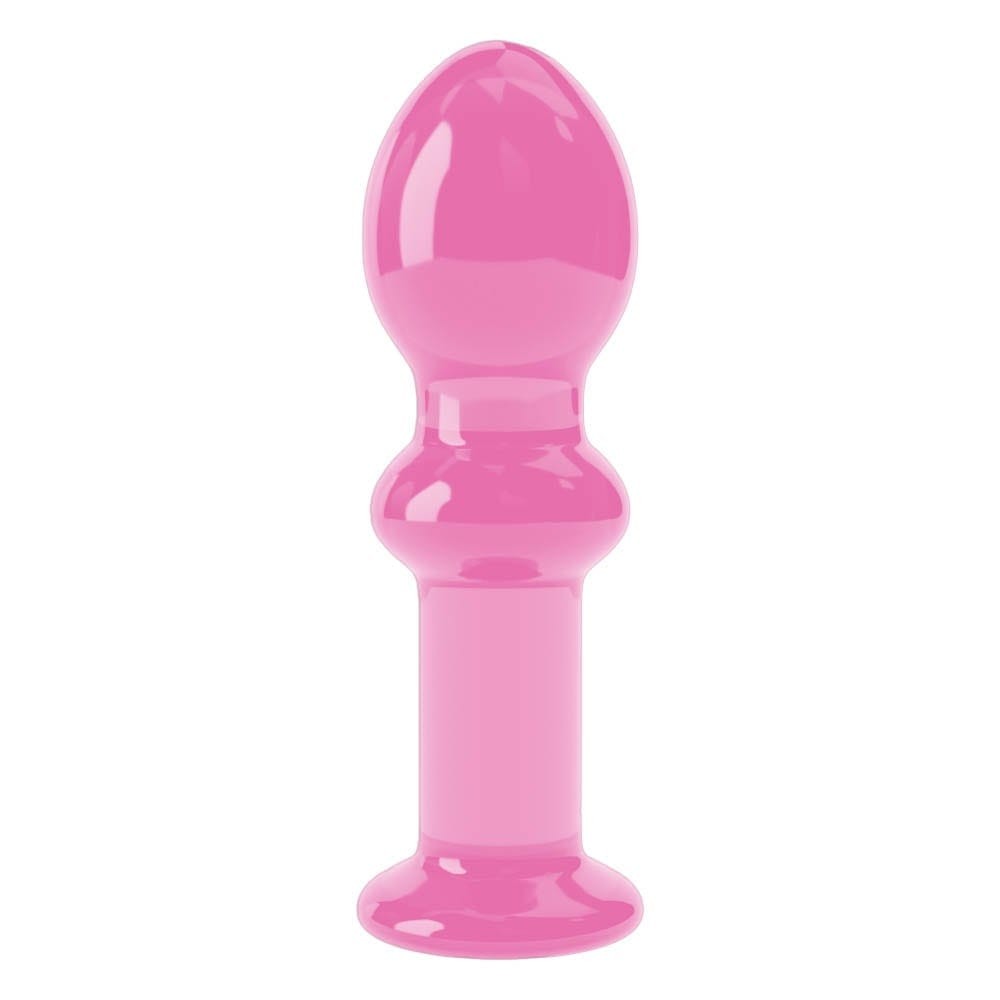 LOVETOY - 4.5" GLASS ROMANCE PINK_B15O50_1