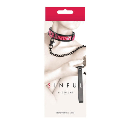 NS TOYS - SINFUL - 1'' COLLAR - PINK