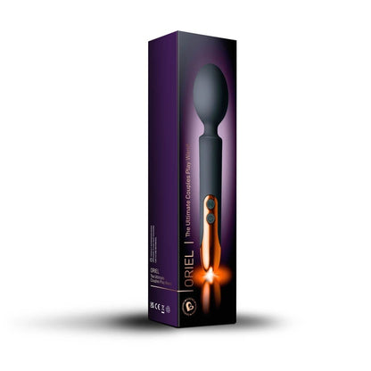 ROCKS-OFF - ORIEL RECHARGEABLE WAND - BLACK AND COPPER
