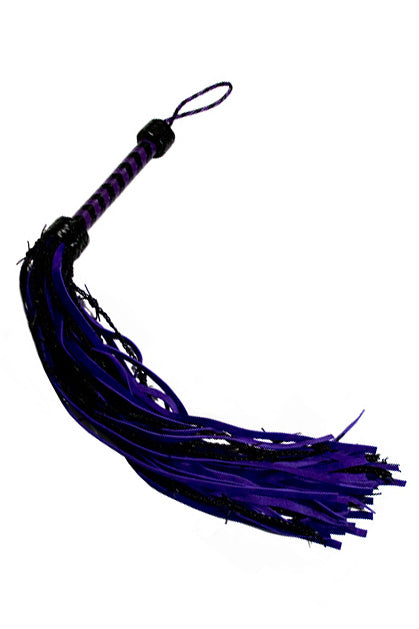 ZAHARA - FLOGGER 55 CM ALAMBRE DE PÚAS LILA