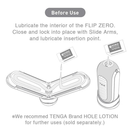 TENGA - FLIP ZERO WHITE