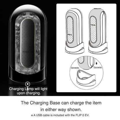 TENGA - FLIP ZERO ELECTRONIC VIBRATION BLACK