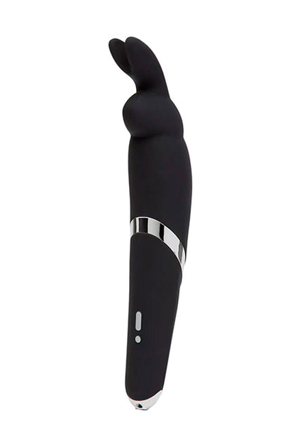 LOVEHONEY - HAPPY RABBIT WAND VIBRATOR BLACK