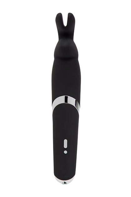 LOVEHONEY - HAPPY RABBIT WAND VIBRATOR BLACK