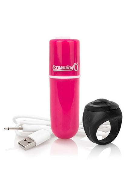 SCREAMING O - CHARGED VOOOM REMOTE CONTROL BULLET - PINK
