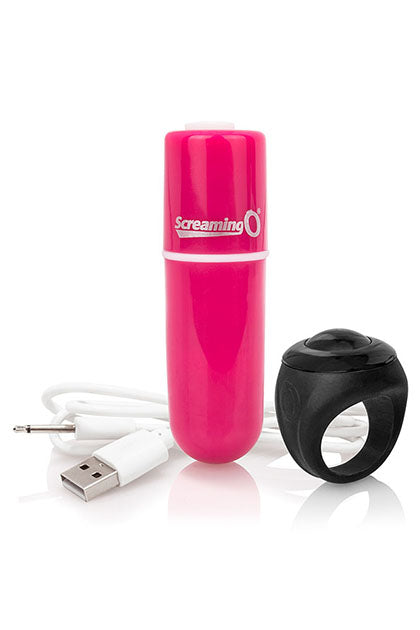 SCREAMING O - CHARGED VOOOM REMOTE CONTROL BULLET - PINK