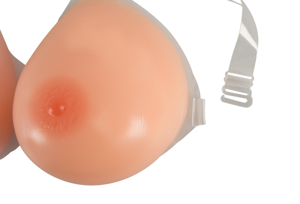 COTTELLI ACCESSOIRES - SILICONE BREASTS WITH STRAPS