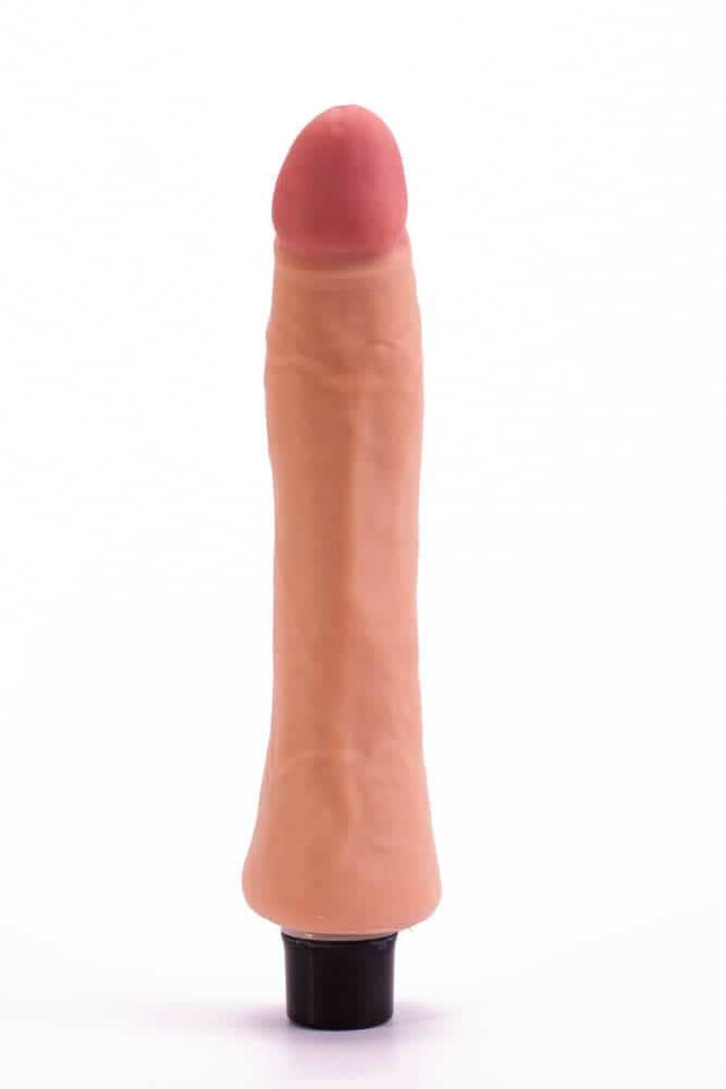 LOVETOY - 9" REAL SOFTEE VIBRATING DILDO  5