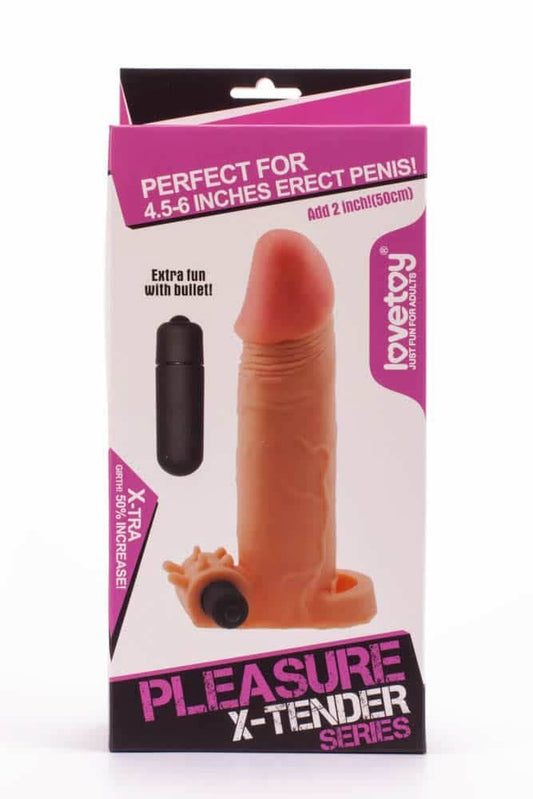 LOVETOY - PLEASURE X-TENDER VIBRATING PENIS SLEEVE #2