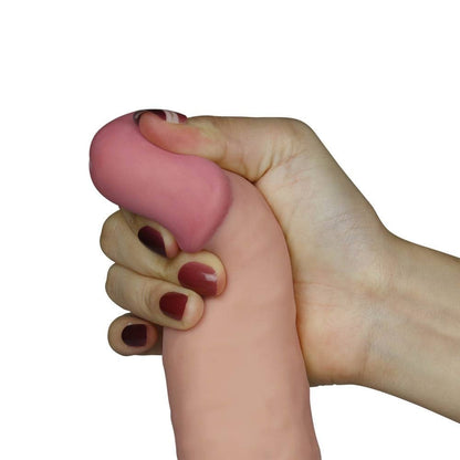 LOVETOY - 8.8" THE ULTRA SOFT DUDE - VIBRATING