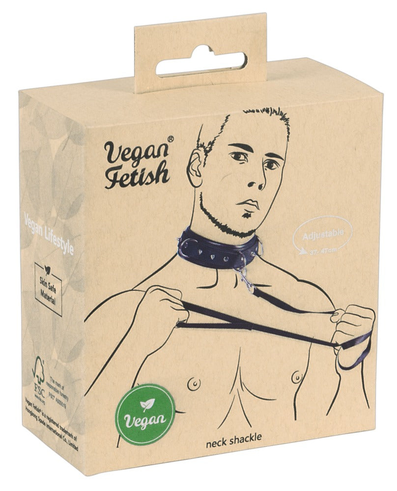VEGAN FETISH - COLLAR AND LEASH