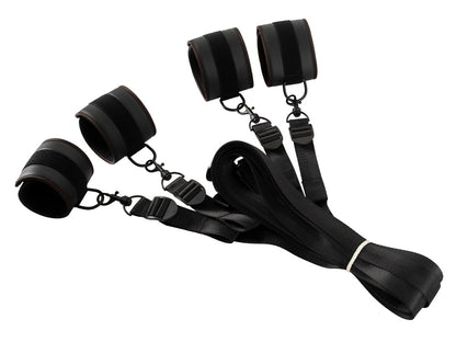 VEGAN FETISH - BED RESTRAINT SET