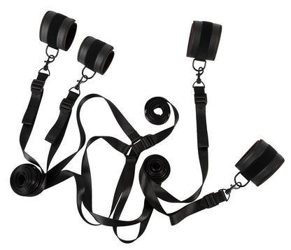 VEGAN FETISH - BED RESTRAINT SET
