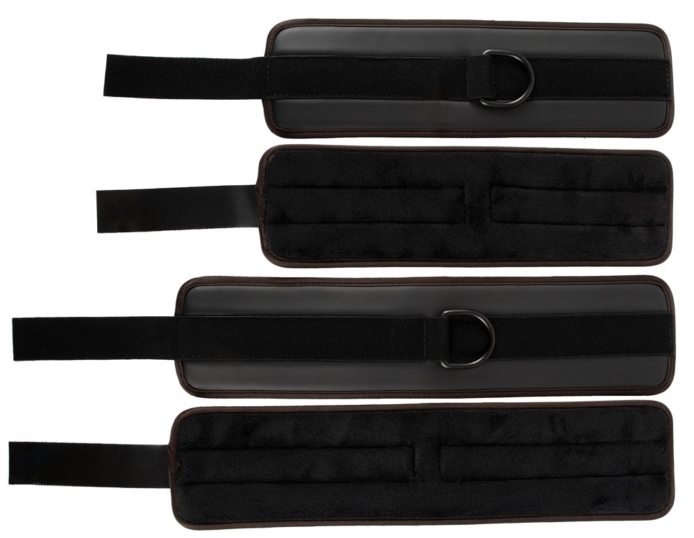 VEGAN FETISH - BED RESTRAINT SET