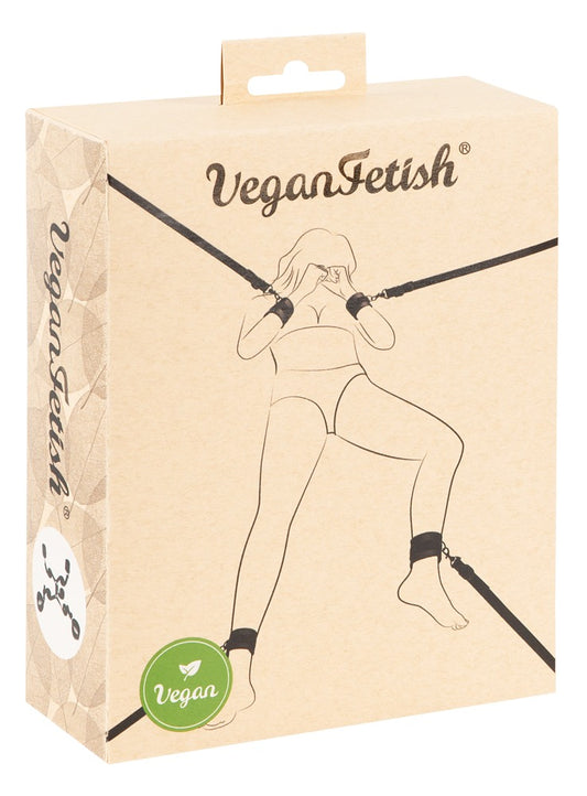 VEGAN FETISH - BED RESTRAINT SET