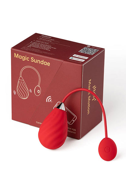 MAGIC MOTION - MAGIC SUNDAE APP CONTROLLED LOVE EGG