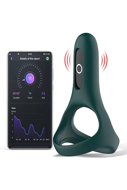 MAGIC MOTION - ANILLO PARA EL PENE INTELIGENTE RISE VERDE