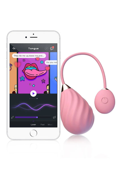 MAGIC MOTION - MAGIC SUNDAE APP CONTROLLED LOVE EGG - PINK
