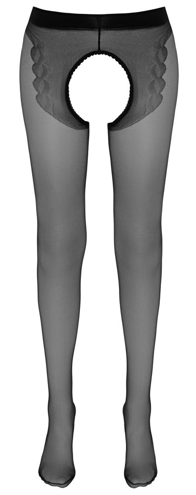 COTTELLI LEGWEAR - CROTCHLESS TIGHTS