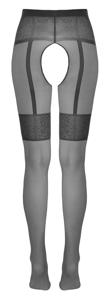 COTTELLI LEGWEAR - CROTCHLESS TIGHTS