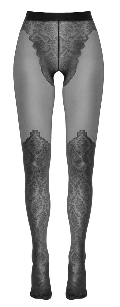 COTTELLI LEGWEAR - CROTCHLESS TIGHTS