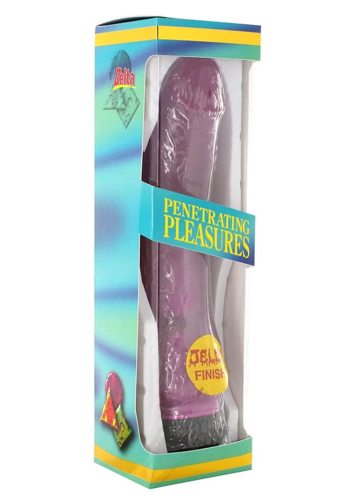 SEVEN CREATIONS - JELLY VIBRATOR LAVENDER 1