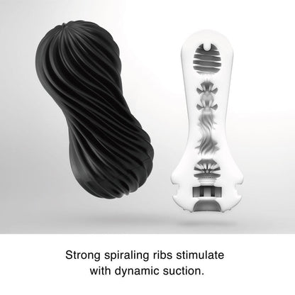 TENGA - TENGA FLEX ROCKY BLACK