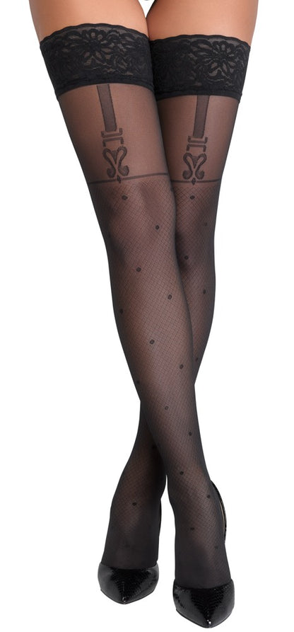 COTTELLI LEGWEAR - HOLD-UP STOCKINGS